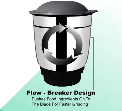 Inalsa Philia 780 W Mixer Grinder (4 Jars, Black, Grey) Inalsa Philia 780 W Mixer Grinder (4 Jars, Black, Grey)